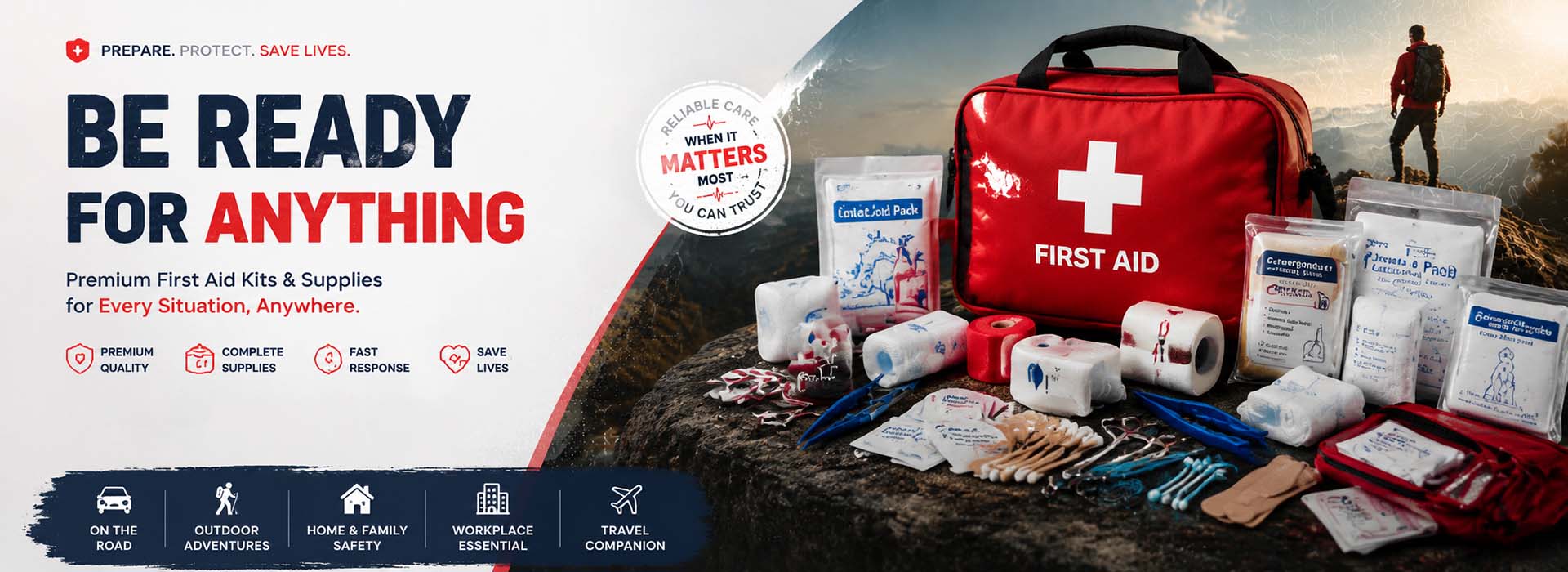 Eiffel Medical Supplies first aid kit and medical supplies manufacturer for emergency care solutions