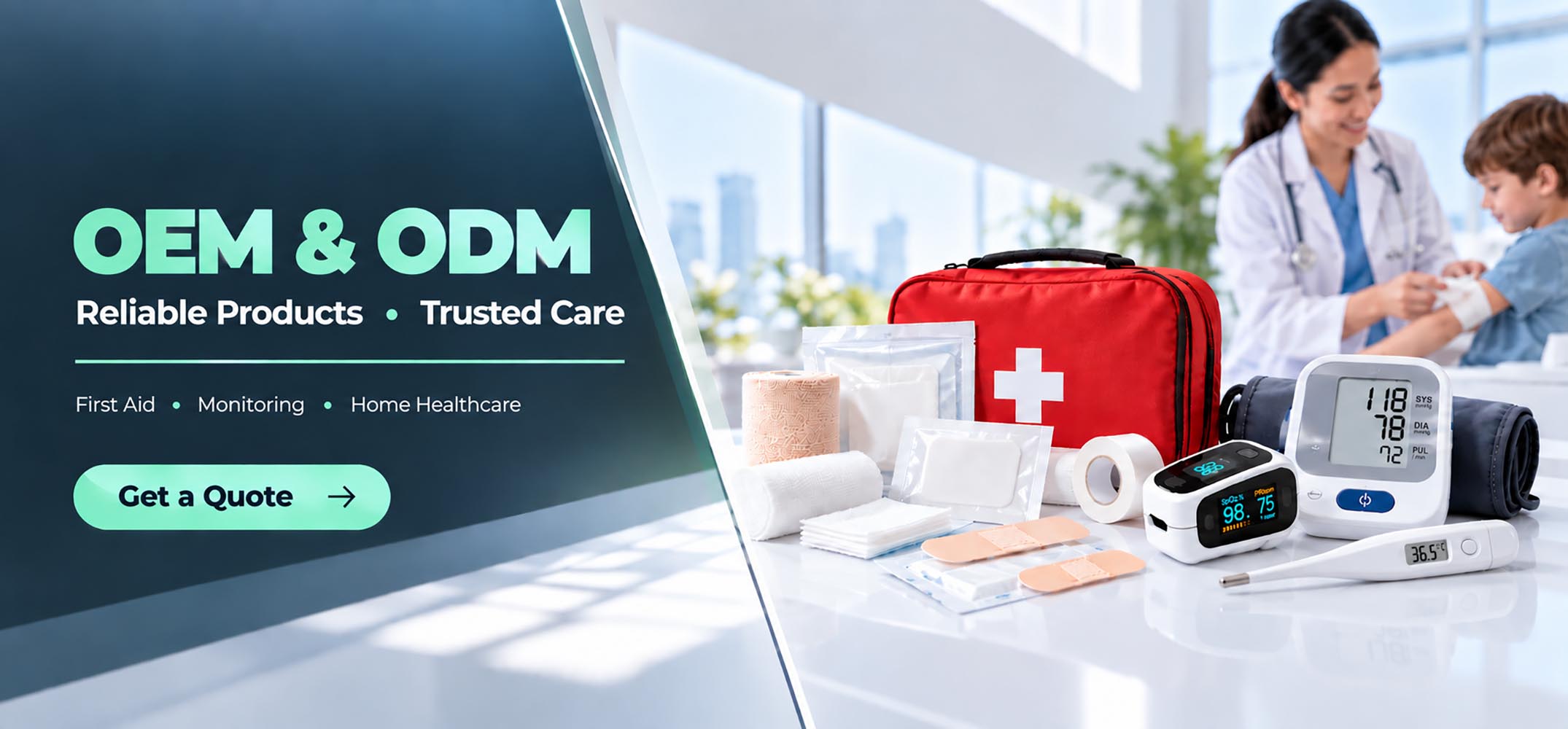 Eiffel Medical Supplies first aid kit and medical supplies manufacturer for emergency care solutions