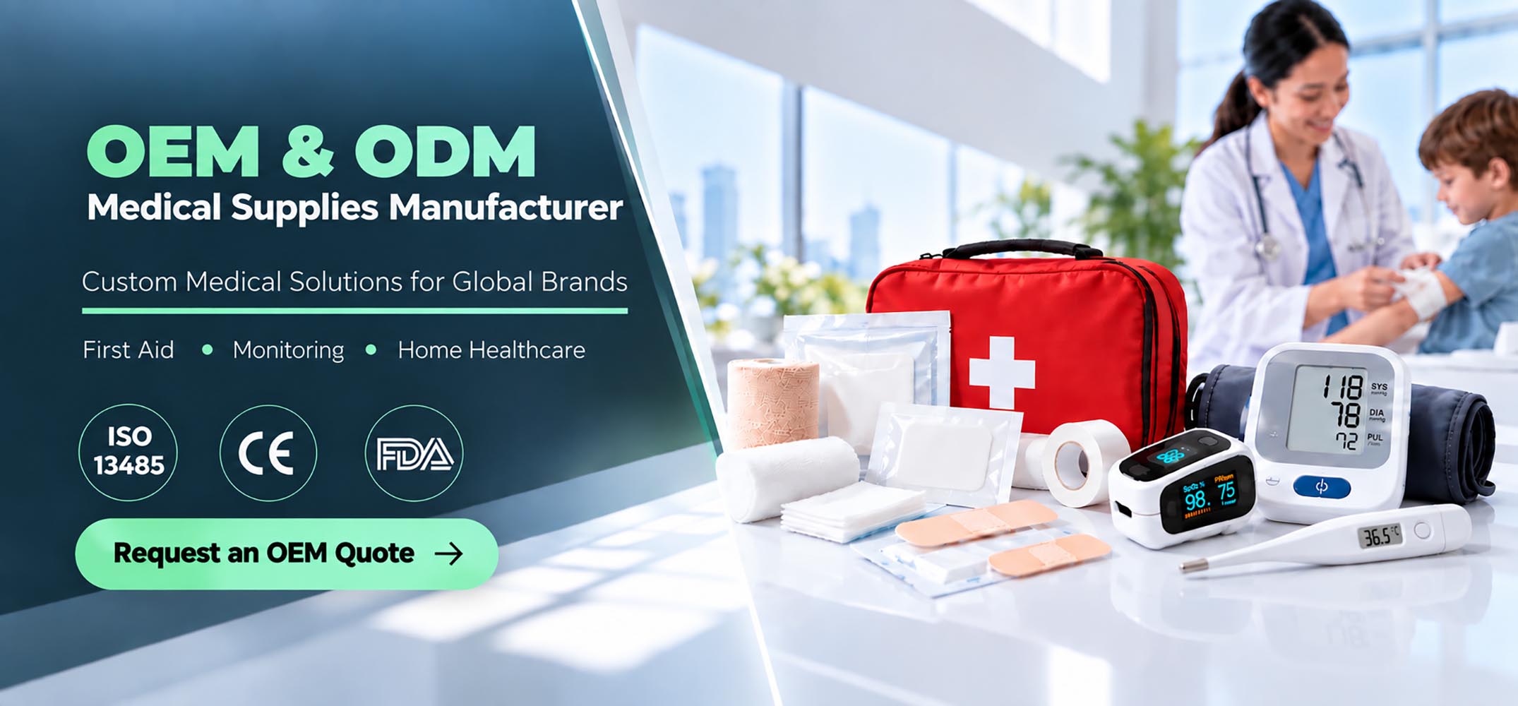 Eiffel Medical Supplies first aid kit and medical supplies manufacturer for emergency care solutions
