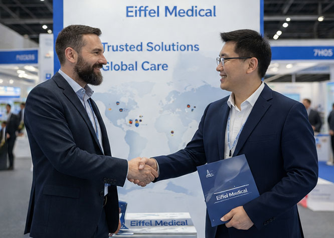 1784469353884513.jpg Eiffel Medical building partnerships with global healthcare customers at an international exhibition.jpg